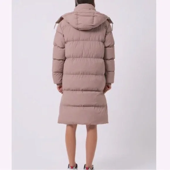 LAST CHANCE New French Connection Long Puffer Coat - Picture 3 of 6